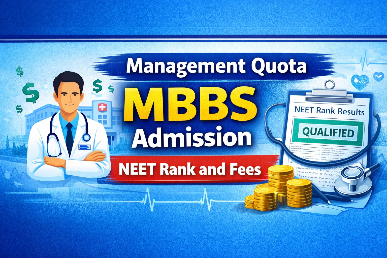 Management Quota MBBS Admission: NEET Rank and Fees